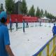 Outdoor Backyard White Mobile UHMWPE Synthetic Ice Hockey Skating Rink Panels