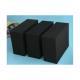 Rectangle Sponge Abrasive Pads Black / Blown For Erasing The Kitchen Metal Items