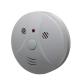 Ceiling or wall mounting Photoelectronic Smoke detector powered by 9VDC battery