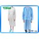 Colorful Disposable SBPP 130X150cm Nonwoven Isolation Gown