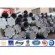 Astm 25ft 30ft 35ft Steel Galvanized Pole Yield Strength 345mpa 3mm