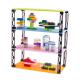 DIY toys 16*32 dots colorful city scene small particles double sides baseplates building blocks
