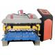 Iron 0.8mm Corrugated Roofing Sheet Roll Forming Machine Hydraulic Cut