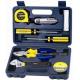 10 pcs mini tool set ,with pliers/screwdrivers/test pen/wrench