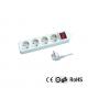 Germany Type Extension Socket With 1.5m Wire, With Switch CE/GS Certificate