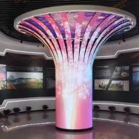 Indoor Flexible LED Display Module , Flexible LED Advertising Screen P2.5