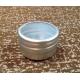Aluminum Round Cosmetic Packaging/Cream Jars With Press Cap in Trapdoor-8G & 8ML 