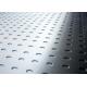 Medium Size Slotted Perforated Metal Large Open Area High Strength