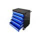 Movable Blue 5 Drawer 24 Rolling Tool Box Tool Cabinet Trolley Cart