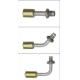 #6 #8 #10 #12 Quick joint with iron jacket2/Straight 45° 90°Shape / auto air conditioning hose fitting