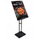 Indoor Metal Poster Display Portable Exhibition Stands For Advertisement