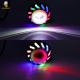 Circle Angel Devil Eye Colorful LED Projector Motorcycle Headlight