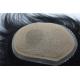 Men toupee systems Topper Hair Invisible Hairline Men Replacement Hairpieces Men Wig Silk Base Human Hair Toupee