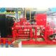 Horizontal Centrifugal Split Case Fire Pump Set With Cummins Diesel Engine , CCCF Standard