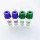 Lavender Small EDTA Tubes Micro Non Vacuum Edta 0.5 Ml For Pediatric Test