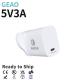5V 3A GaN Fast Charging Iphone Charger 20W Max Output Safety