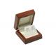 Empty Antique Personalised Gift Box , High Gloss Pendant / Bracelet Gift Box