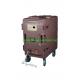 Durable Brown Electric 116Litre Front Loading Insulated Food Pan Cart