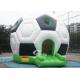 Outdoor football shape kids inflatable bouncy castle with EN14960 standard