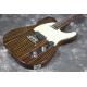 natural finishing Zebrawood body zebrawood neck Tele Electric guitar Guitarra All color Available