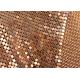 Interior Decoration Flexible Aluminum 3mm Metal Sequin Fabric