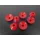 Packing Machine Spare Parts Red Color Non Toxic Rubber Suction Bowl