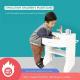 Multifunctional Toddler Wash Basin Counter Top Kids Washstand