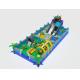 Customized Inflatable Slide Jumping Castle With Big Ocean Balls Pool