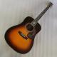 D Classic 45 Dreadnought acoustic guitar with natural Solid spruce TOP with Fishman EQ and hardcase logo