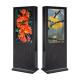 Anti Thunder Double Sided Outdoor Digital Totem 2000nits 65 Inch