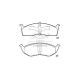Ceramic 10mm Front And Rear BMW Brake Pad Set with Shims and Wear Sensor