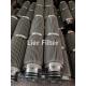 304 Thread Folding Pleated Filter Element for Aircraft Industry