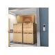 VVVF Drive Cargo Freight Elevator Sider Door With Checkered Plate