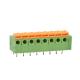 Side Entry Screwless PCB Terminal Block Connector 0.2 Pitch For Electric Appliances