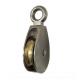 Die Cast Fixed Eye Zinc Alloy Pulley with Singel Sheave MGS019