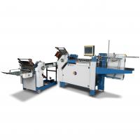 Gear Driving Commercial Paper Folding Machine With 480mm Width CE Certification