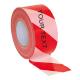 Custom Printed Plastic Barrier Tape Accident Prevention Warning Tape Any Size