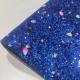 0.7mm Abrasion Resistant 3D Chunky Glitter Leather Fabric