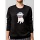 Women's 100% COTTON applique embroidery knitted pullover sweater