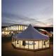 Large Hexagonal Marquee Tent With Glass Door UV Resistance Cover