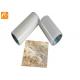 Temporary Stone Marble Protection Film , Transparent Blue PE Protective Film
