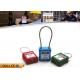 3mm Stainless Steel Cable Shackle PA Body Safety Lockout Padlocks
