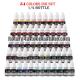 54 Colors Domestic Bright Color Tattoo Ink 8ml Volume Fast Coloring On Body Skin
