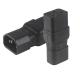 Industrial-Grade 3-Prong C19 To C20 Power Plug Adapter For Data Centers/Server Racks, 15A 250V, CE Certified, Waterproof Design