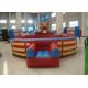 Attractive Inflatable Rodeo Bull , Funny Theme Inflatable Bull Ride Digital Printing