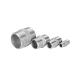 SS304/316 Thread Pipe Fittings M/M Threaded Nipple for DN8-DN100 Pipes CE Certified
