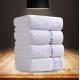 Customized Color Hotel Towels White 100% Cotton Face Hand Bath Towel Set for Home Spa