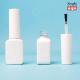 Round Glass 8ml Gel Polish Bottle With Brush And Cap