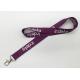 Custom sublimated  polyester lanyards with different letters with lobster clips
