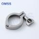 3A SS304 1.5 Sanitary Stainless Steel Pipe Fittings Heavy Duty Single Pin Clamp